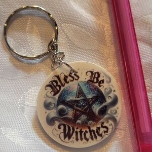 🌲BUY 1 GET 1 FREE 🌲Bless Be Witches Keychain